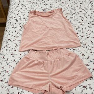 Old Navy Soft Pink Pajama Set